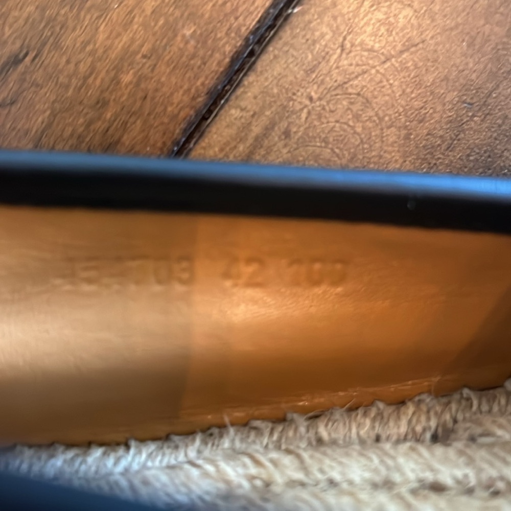 Men’s/Women’s Gucci GG Leather Espadrilles (42) - Picture 8 of 11